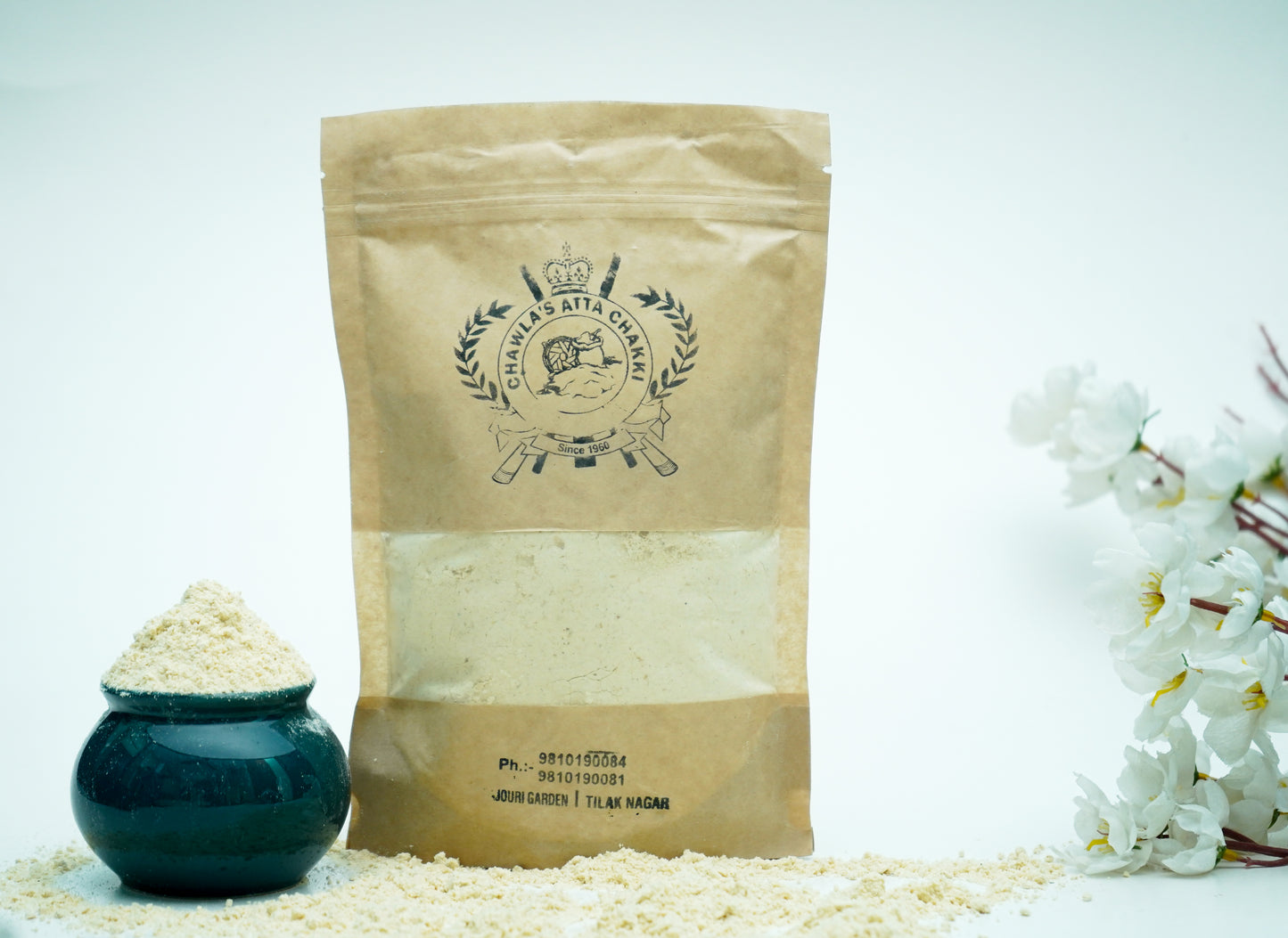 FRESHLY MILLED SOYABEAN ATTA