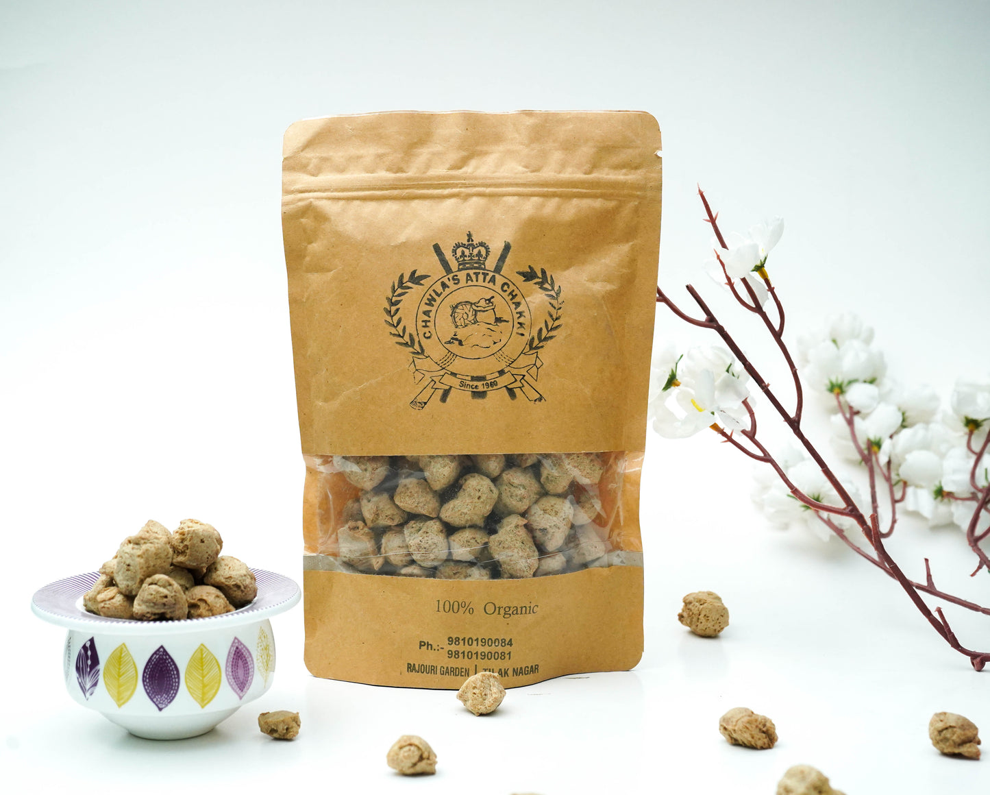 ORGANIC SOYABEAN CHUNKS